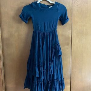 Joyfolie Cedrica dress in deep sea, 6Y